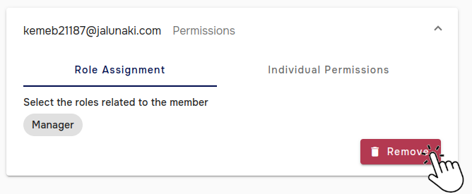 Remove user permissions 1